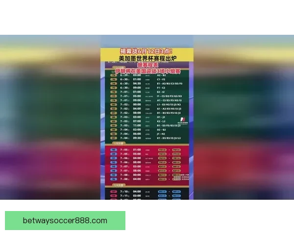 美加墨联合主办世界杯赛程与各队备战情况分析